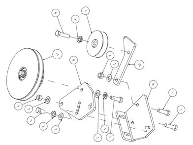 Section 08 Diagram and Parts List for MK-4020B 167439-20 MK Diamond Concrete Saw